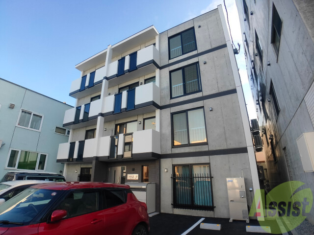 建物外観　札幌市北区北三十五条西「Ａ２麻生」