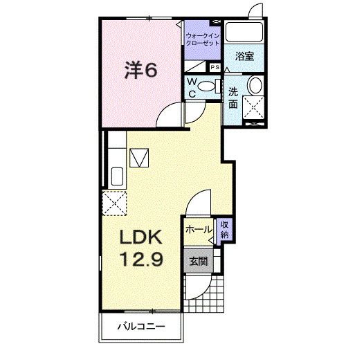 ＪＲ福知山線 篠山口駅 バス乗車時間：15分 最寄りバス停で下車 徒歩4分 2階建 築19年の間取り写真
