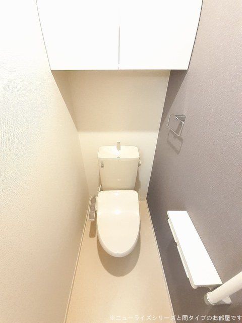 東武小泉線 西小泉駅 徒歩16分 2階建 築3年のトイレ写真
