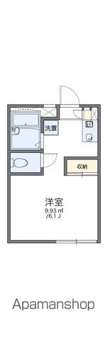 レオパレス銀豊の間取り写真