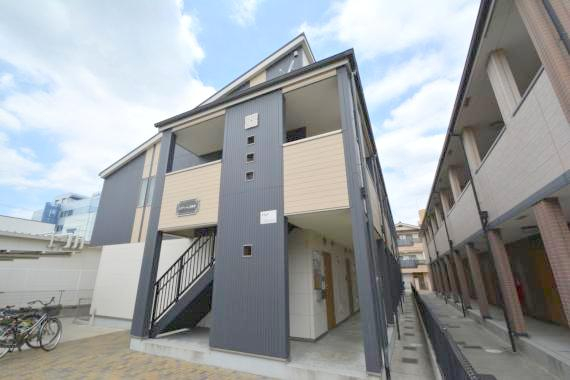 建物外観　近代的なイメージで、カッコ良さを出した外観です。