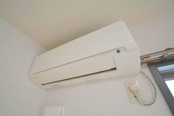 その他設備　エアコンがはじめからついているのはお得ですね。