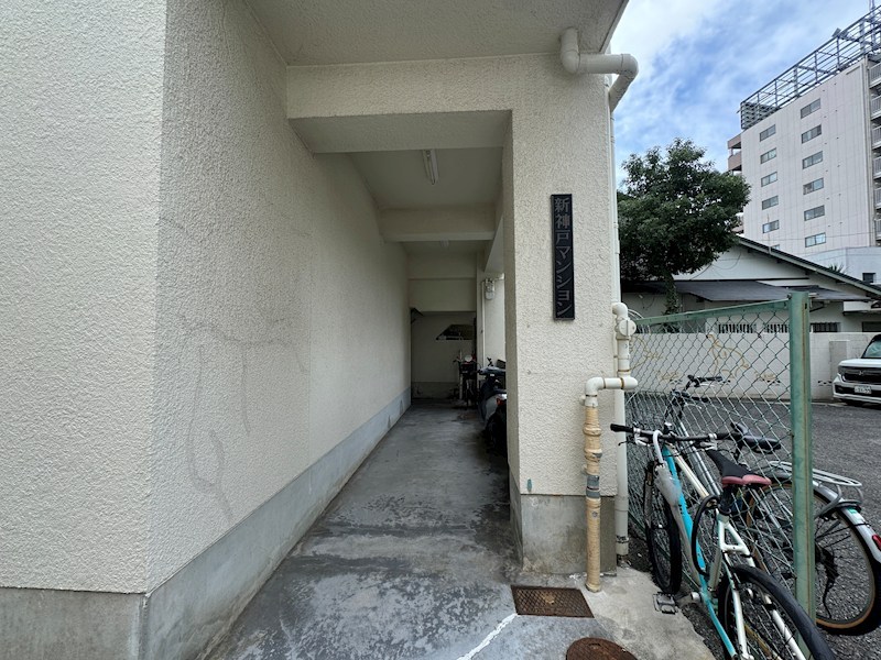 新神戸マンションの外観写真