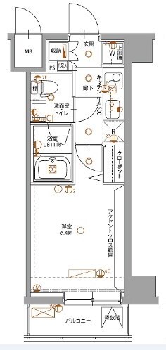 ＪＲ山手線 大塚駅 徒歩6分 11階建 築13年の間取り写真
