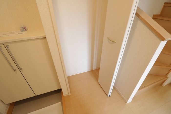 収納　ちょっとした収納スペースも充実しています