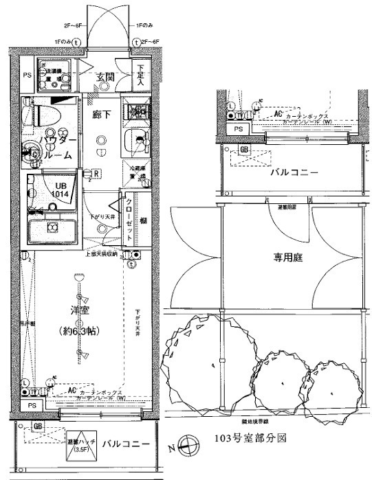 ブライズ品川大井の間取り写真