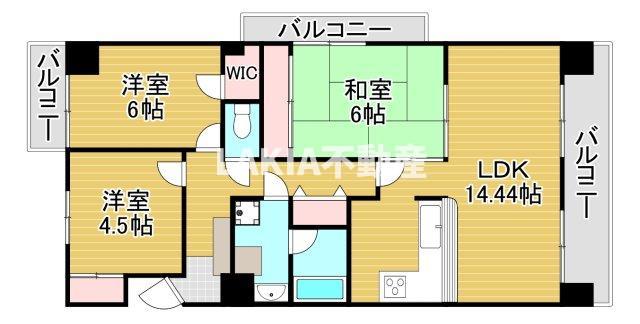 パークモダン関目の間取り写真