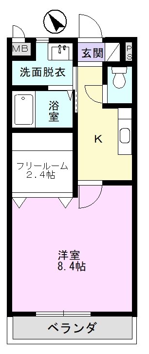 リアン子野の間取り写真