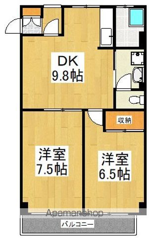 メゾン寺尾台の間取り写真