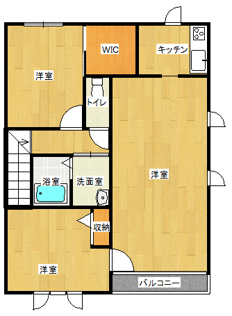 エルブランシェの間取り