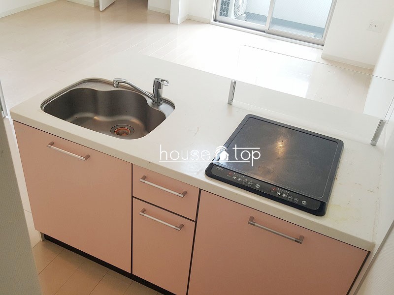 キッチン　2口コンロ付ＩＨクッキングヒーター！お料理も快適です！