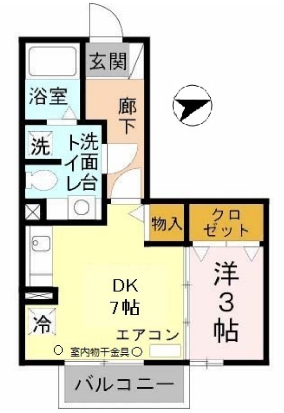 リビングタウン網干の間取り