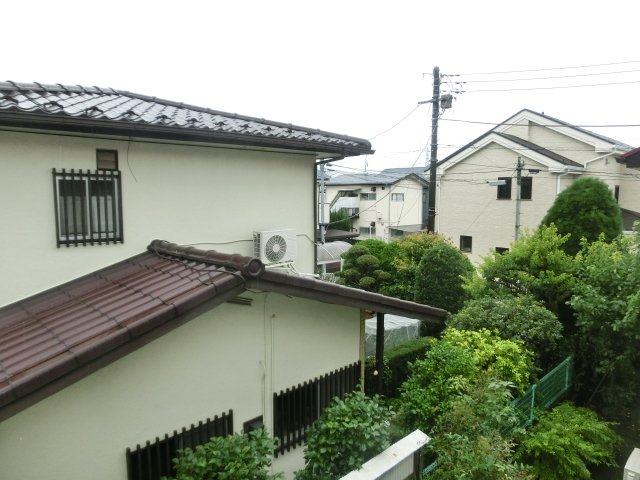 眺望　開放感のある２階からの眺望。