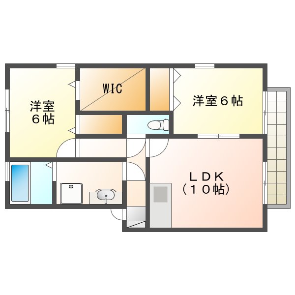 アネックス御薗の間取り