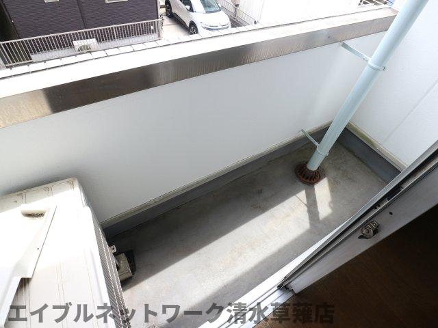 バルコニー　広々としたバルコニーです