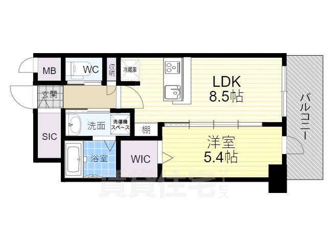 エールグラン豊中本町の間取り