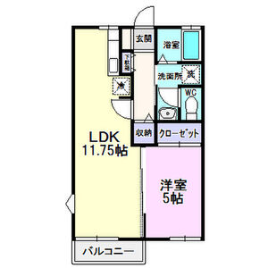 【サンクレストみずのA棟の間取り】