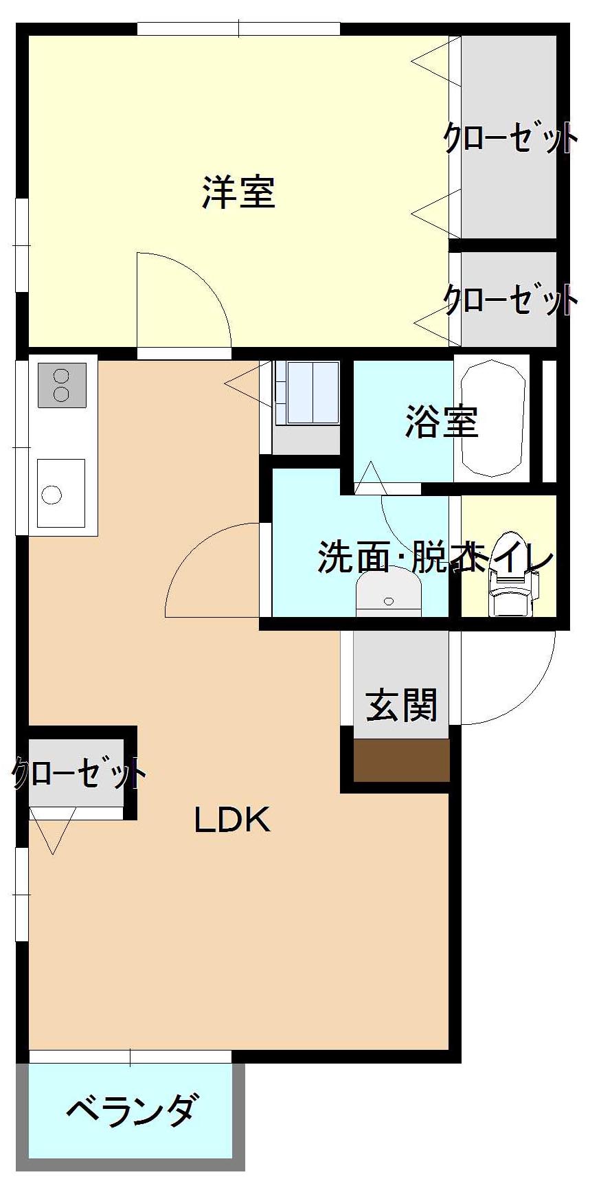 メゾン東山の間取り