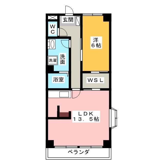 カーサ長山の間取り