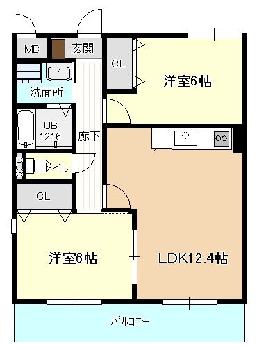 リビオンの間取り