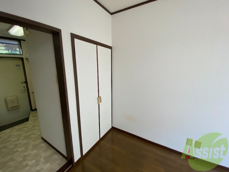 収納　ここに収納があります。収納があると部屋が広く使えます。