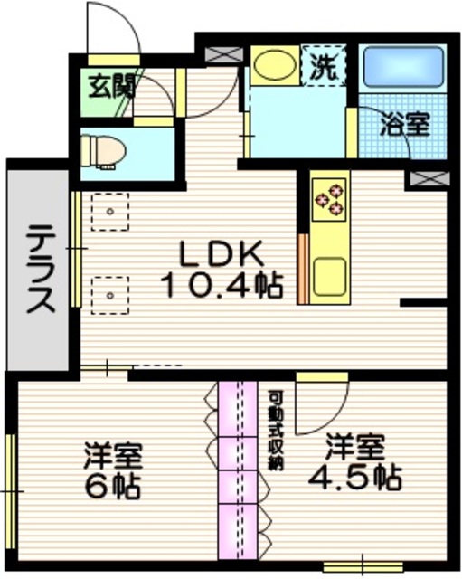 （仮称）奥沢３丁目メゾンの間取り