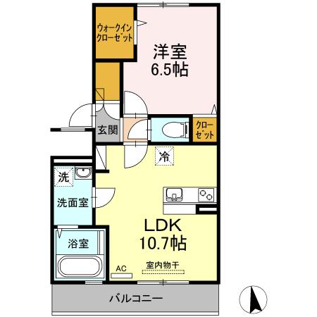 ジーニアス木太の間取り