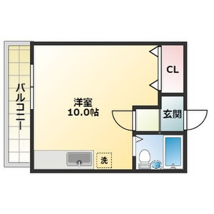 【札幌市中央区南十一条西のマンションの間取り】