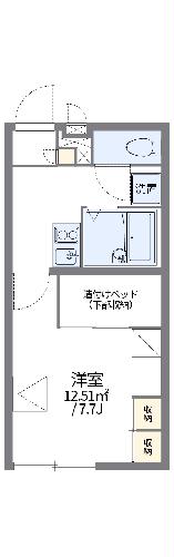 レオパレスアールの間取り