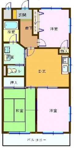 メゾンドモリューの間取り