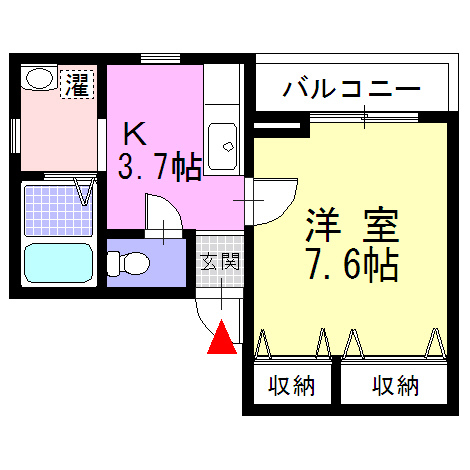 ブランシェの間取り