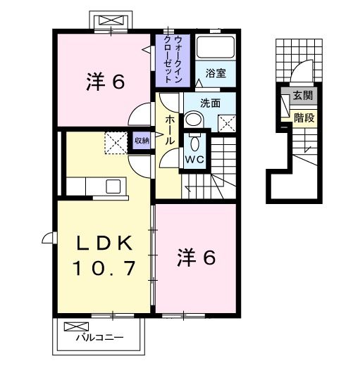 ポラリスIの間取り