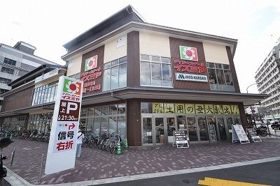 【京都市中京区織物屋町のマンションのスーパー】