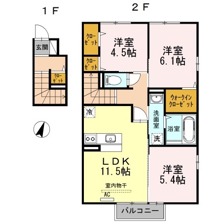 維新パークレジデンスの間取り