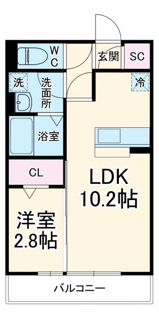 グランドゥール三笠山の間取り