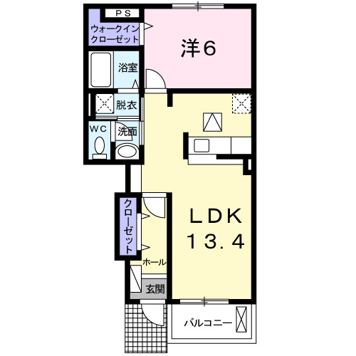 アルドールの間取り