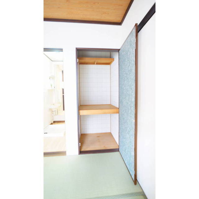 収納　和室の押し入れです