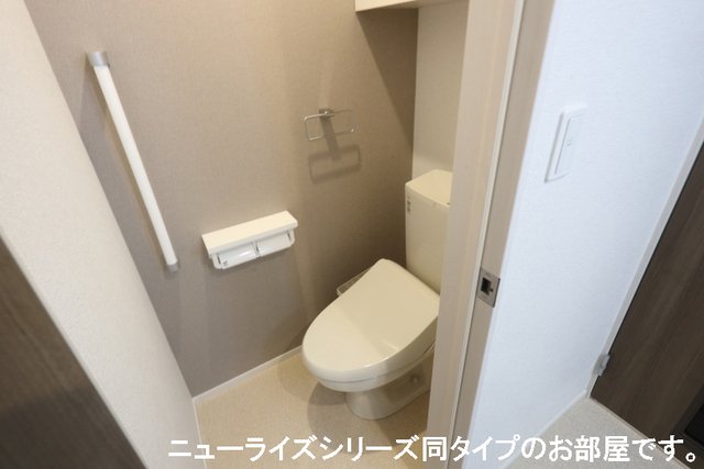 トイレ　ゆったりとした空間のトイレです