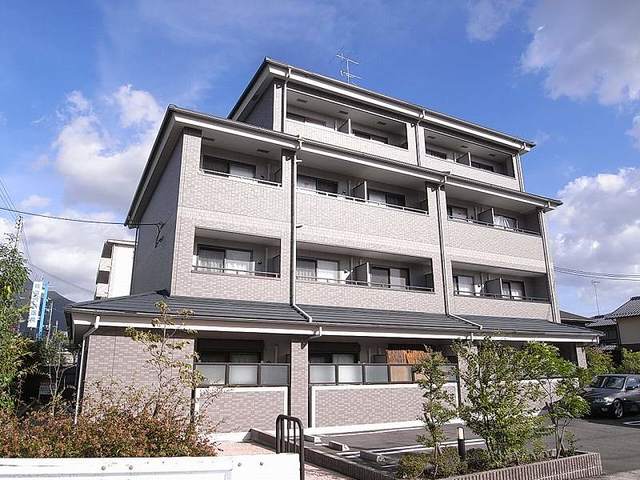 京都市左京区岩倉北池田町のマンションの建物外観