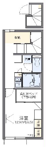 レオパレストビスの間取り