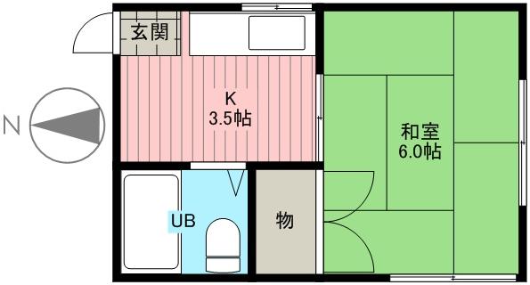 ハイツサクラの間取り