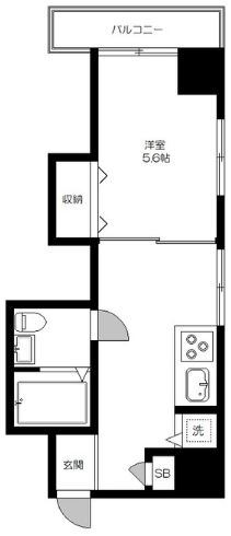 サンハイム中目黒の間取り