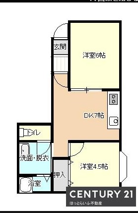 センタービレッジWESTの間取り