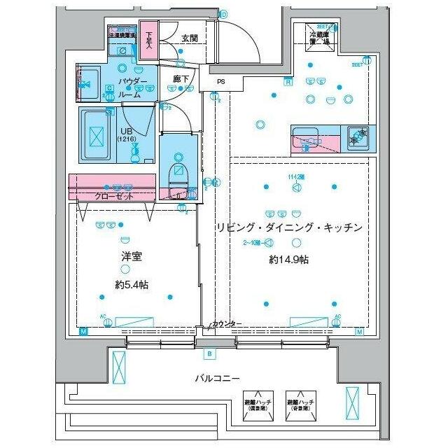 ジェノヴィア本所吾妻橋IIIの間取り