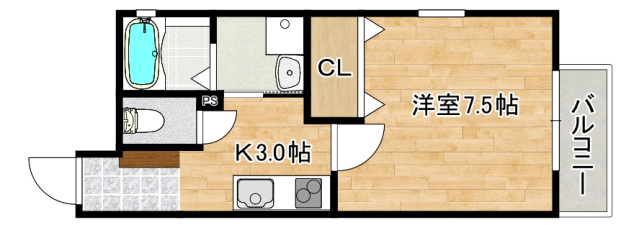 エスポワールT　VIIの間取り