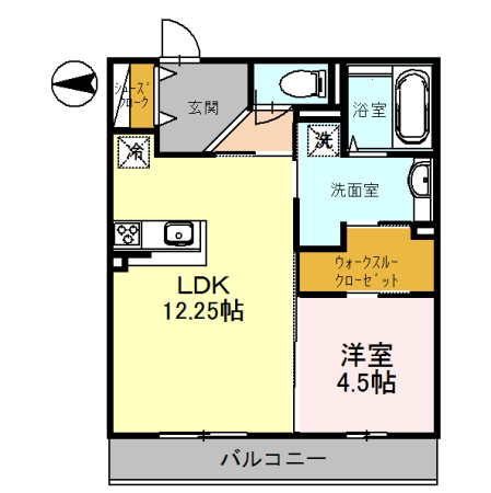 espoir7の間取り