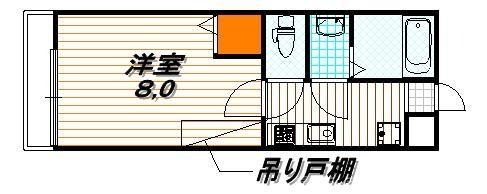 アビタシオン東山の間取り