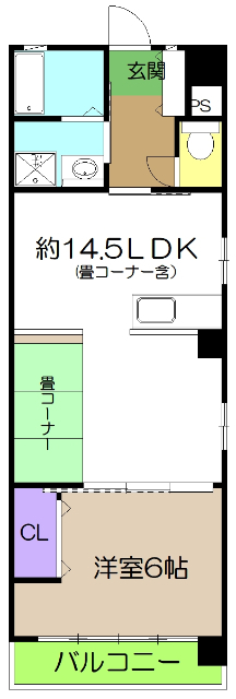 ＤＲハウスII（０７～１１号室）一般・法人プランの間取り