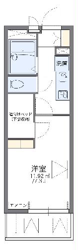 レオパレス新白岡の間取り