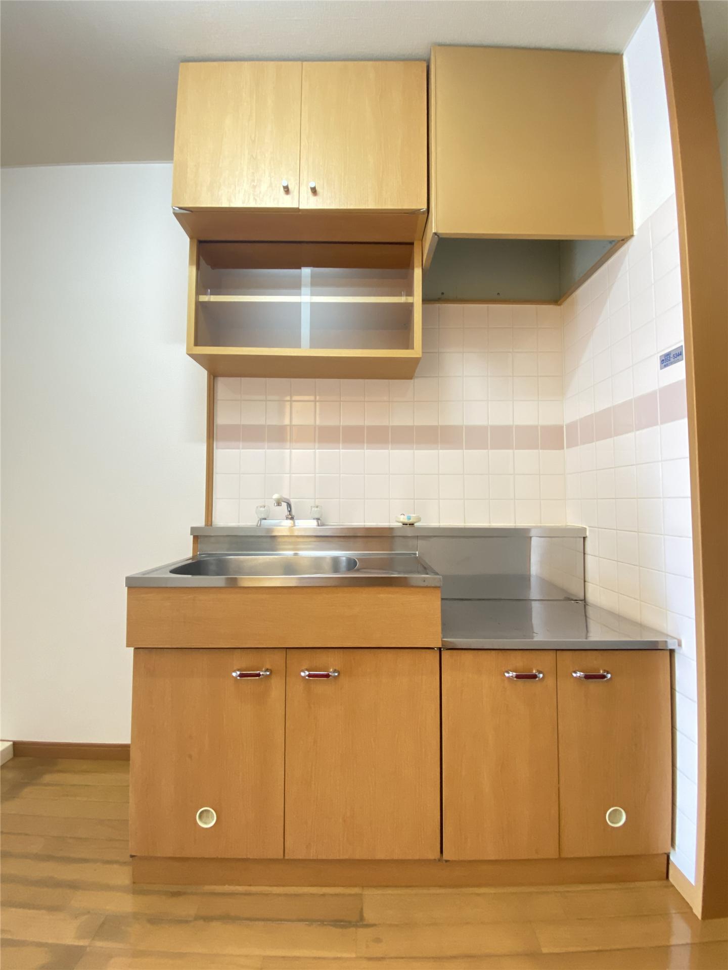 キッチン　２口IHコンロ付きます♪